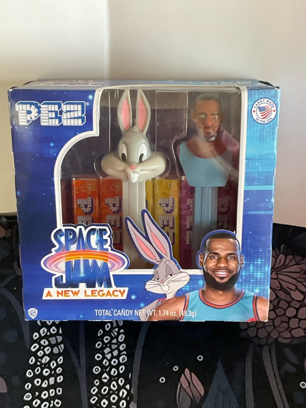 Space Jam: A New Legacy Bugs Bunny PEZ Dispenser - Gray/Pink